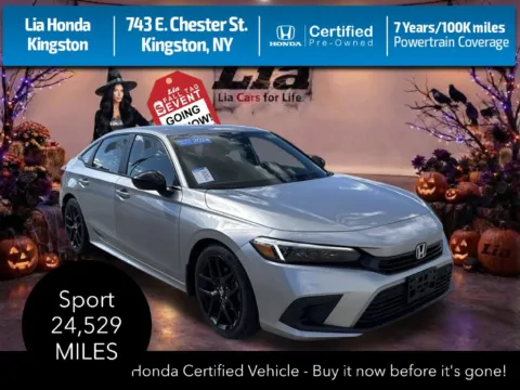 Gray 2024 Honda Civic Sport for sale in Kingston, NY