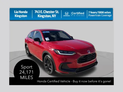 Red 2025 Honda HR-V Sport for sale in Kingston, NY