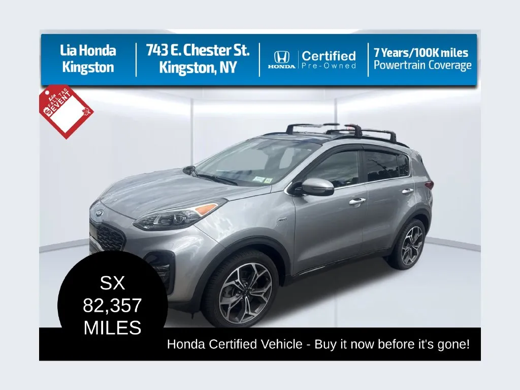 Gray 2020 Kia Sportage SX for sale in Kingston, NY