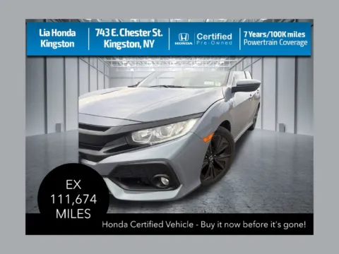 Gray 2019 Honda Civic EX for sale in Kingston, NY