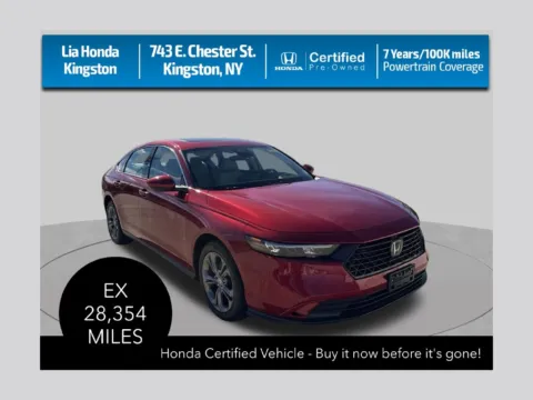 Red 2024 Honda Accord EX for sale in Kingston, NY