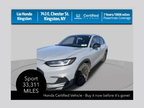Gray 2024 Honda HR-V Sport for sale in Kingston, NY