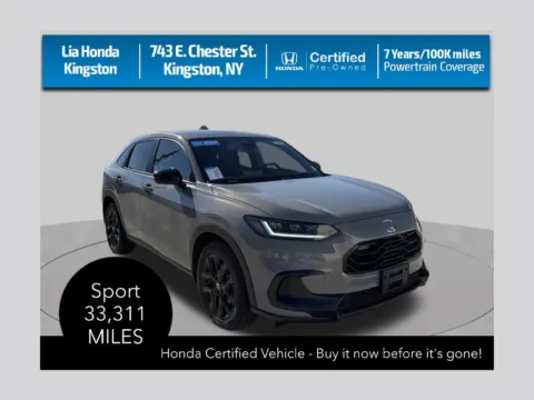Gray 2024 Honda HR-V Sport for sale in Kingston, NY