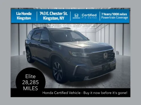 Gray 2024 Honda Pilot Elite for sale in Kingston, NY