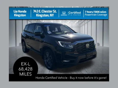 Black 2023 Honda Passport EX-L for sale in Kingston, NY