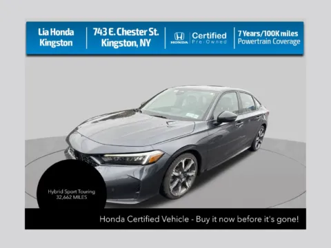 Gray 2025 Honda Civic Hybrid Sport Touring for sale in Kingston, NY