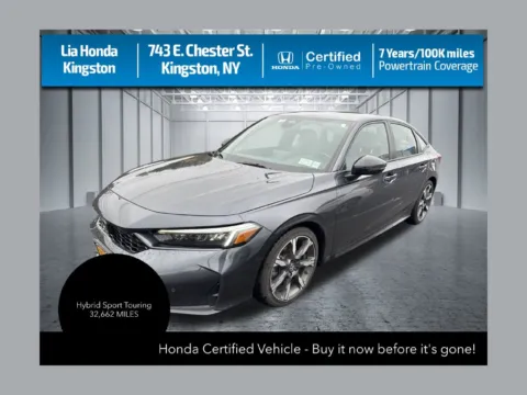 Gray 2025 Honda Civic Hybrid Sport Touring for sale in Kingston, NY
