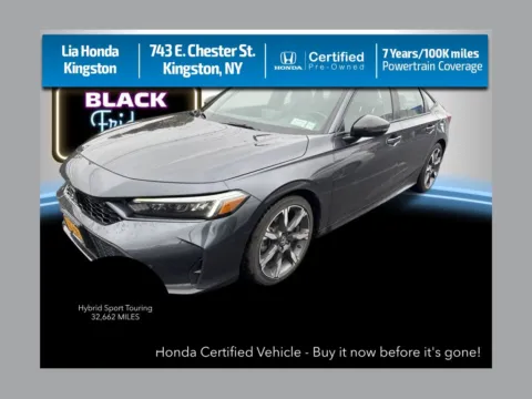 Gray 2025 Honda Civic Hybrid Sport Touring for sale in Kingston, NY