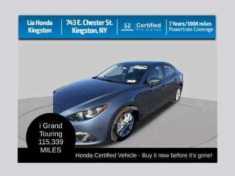 Blue 2016 Mazda Mazda3 i Grand Touring for sale in Kingston, NY