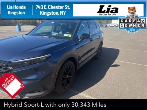 Blue 2025 Honda CR-V Hybrid Sport-L for sale in Kingston, NY