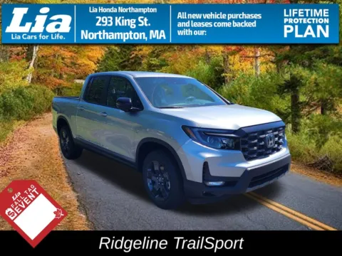 Silver 2026 Honda Ridgeline TrailSport for sale in Northampton, MA