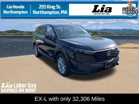 Black 2025 Honda CR-V EX-L for sale in Northampton, MA
