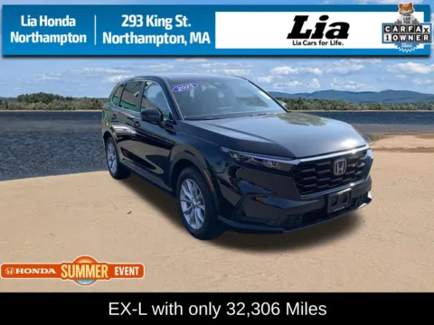 Black 2025 Honda CR-V EX-L for sale in Northampton, MA
