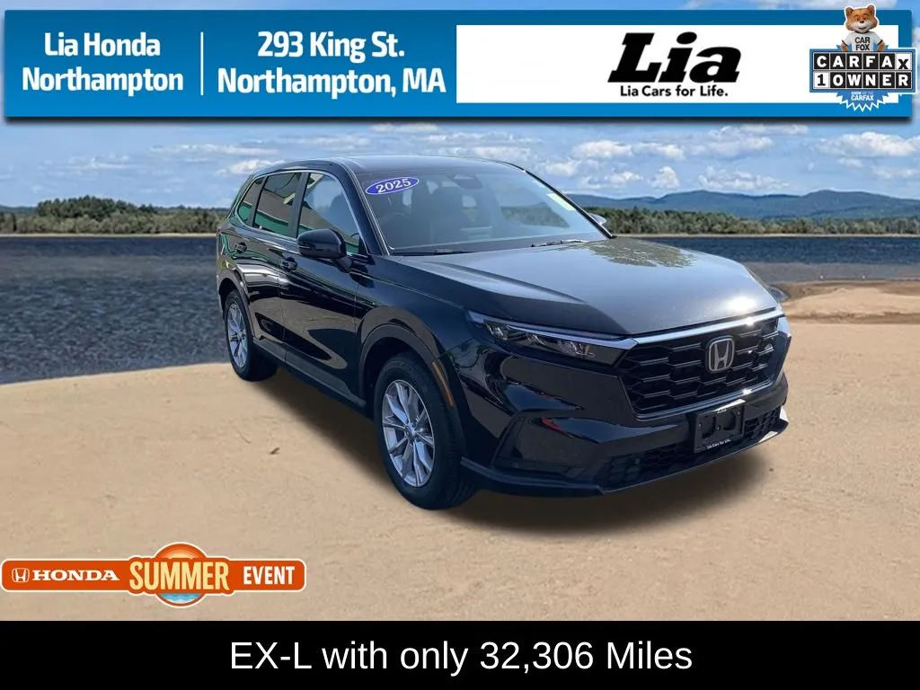 Black 2025 Honda CR-V EX-L for sale in Northampton, MA