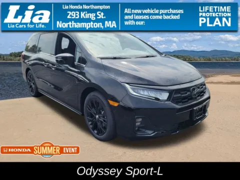 Black 2026 Honda Odyssey Sport-L for sale in Northampton, MA