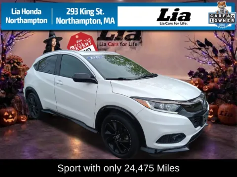 White 2022 Honda HR-V Sport for sale in Northampton, MA