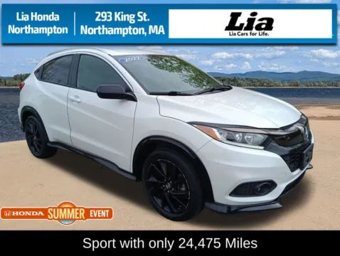 White 2022 Honda HR-V Sport for sale in Northampton, MA