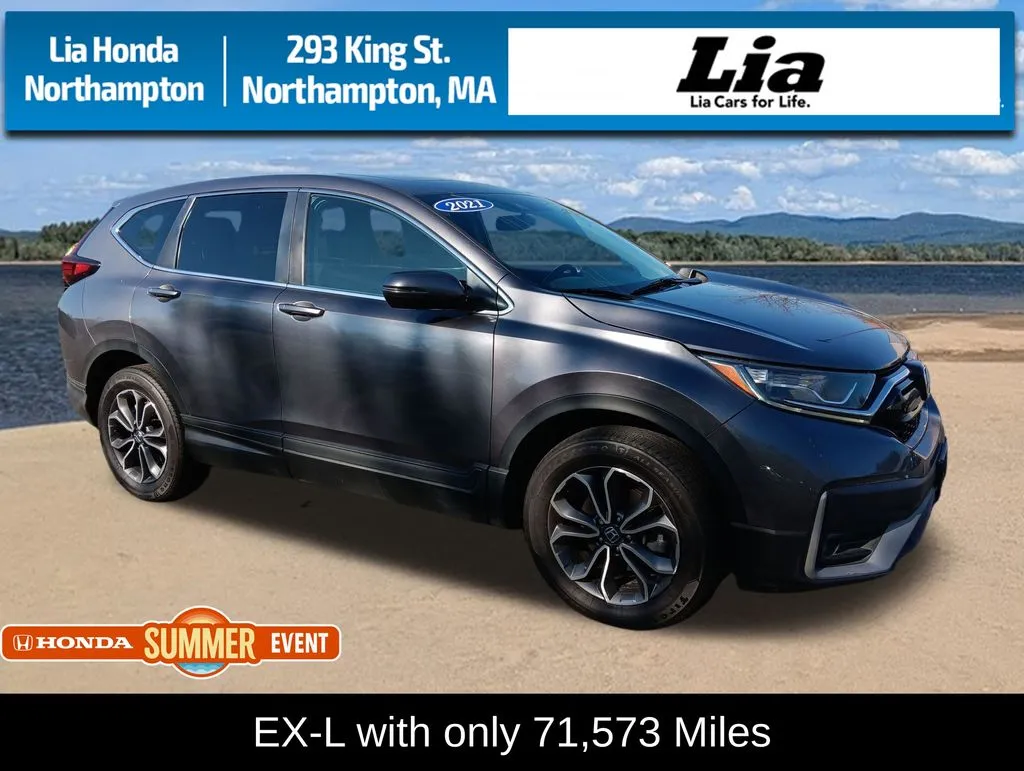 Gray 2021 Honda CR-V EX-L for sale in Northampton, MA