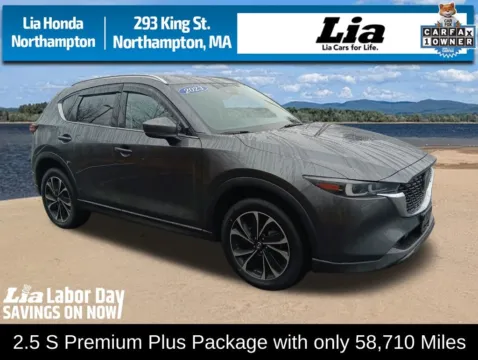 Gray 2023 Mazda CX-5 2.5 S Premium Plus Package for sale in Northampton, MA