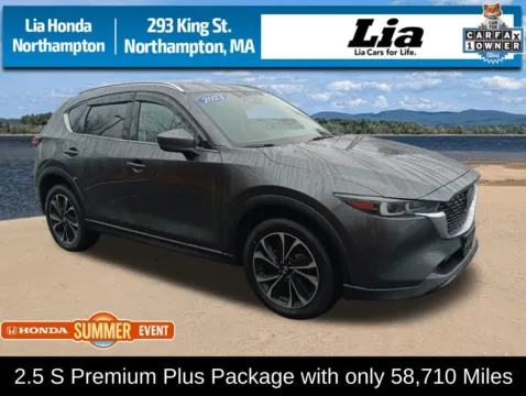 Gray 2023 Mazda CX-5 2.5 S Premium Plus Package for sale in Northampton, MA