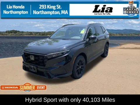 Black 2024 Honda CR-V Hybrid Sport for sale in Northampton, MA