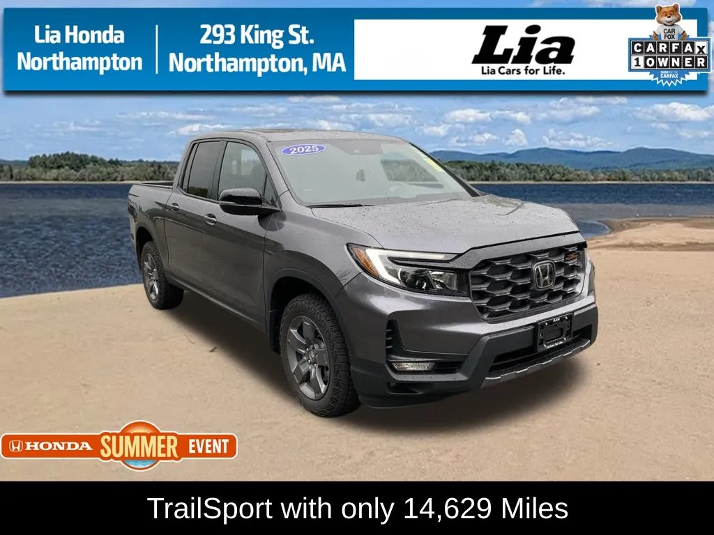 Gray 2025 Honda Ridgeline TrailSport for sale in Northampton, MA
