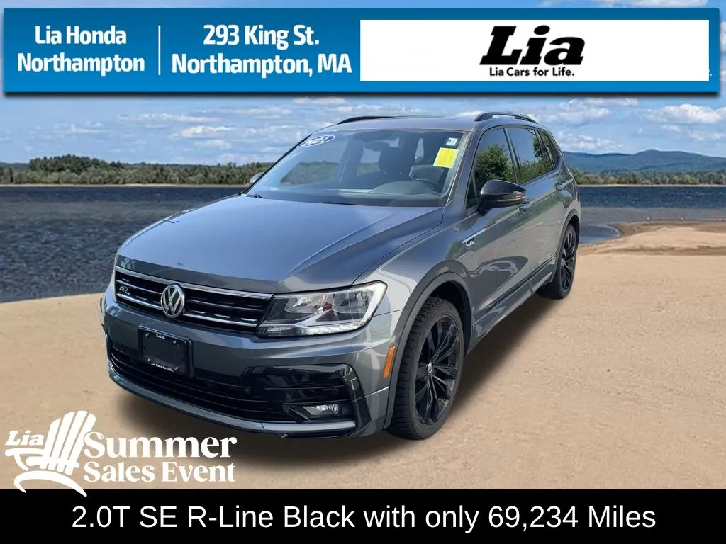 2021 Volkswagen Tiguan 2.0T SE R-Line Black for sale in Northampton, MA