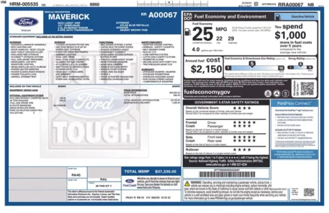 More photos of 2024 Ford Maverick Lariat at Lia Honda Northampton, MA