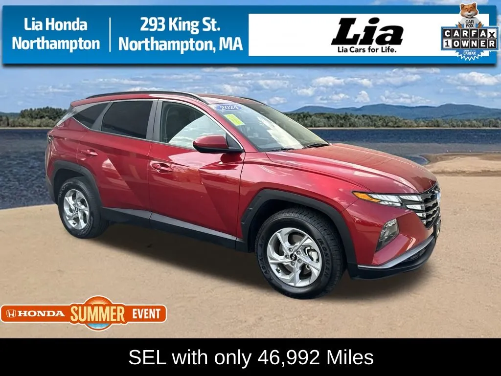 Red 2024 Hyundai Tucson SEL for sale in Northampton, MA