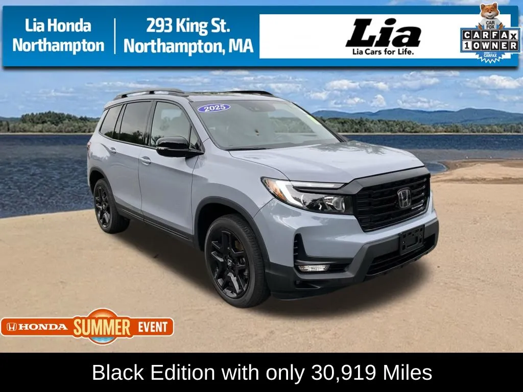 Gray 2025 Honda Passport Black Edition for sale in Northampton, MA