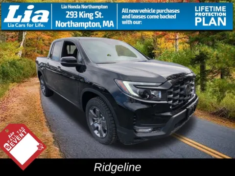 Black 2026 Honda Ridgeline TrailSport for sale in Northampton, MA