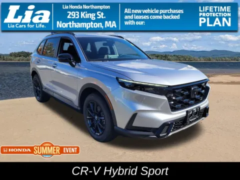 Silver 2026 Honda CR-V Hybrid Sport for sale in Northampton, MA