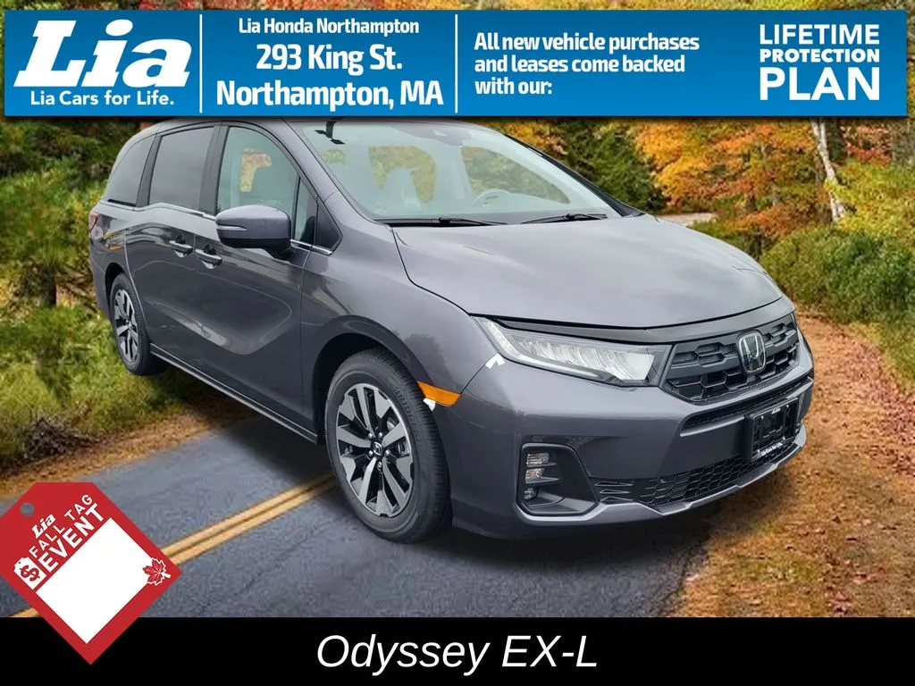 Gray 2026 Honda Odyssey EX-L for sale in Northampton, MA