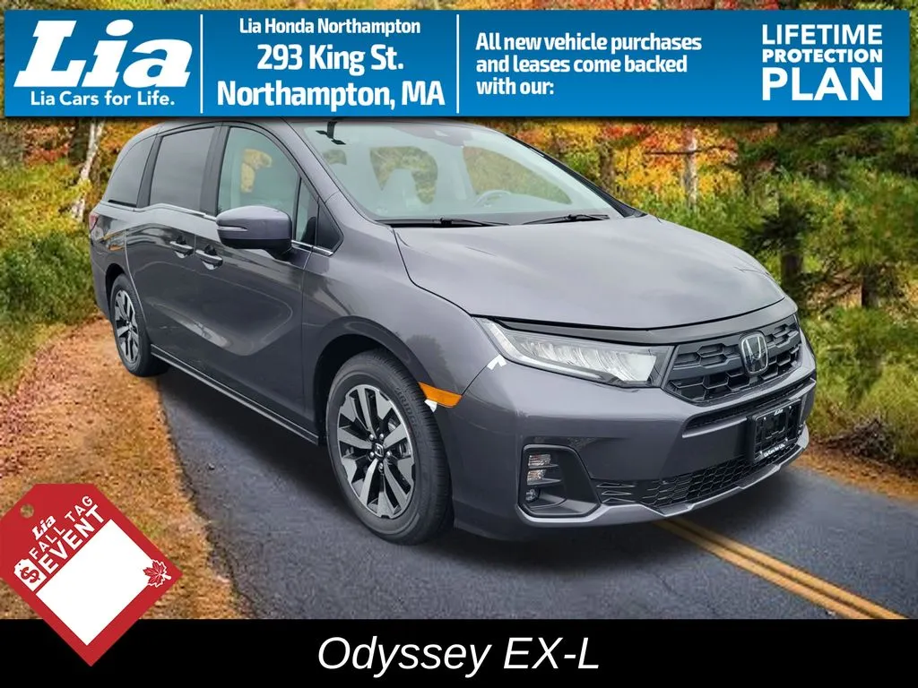 Gray 2026 Honda Odyssey EX-L for sale in Northampton, MA