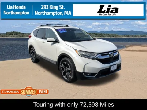 White 2017 Honda CR-V Touring for sale in Northampton, MA