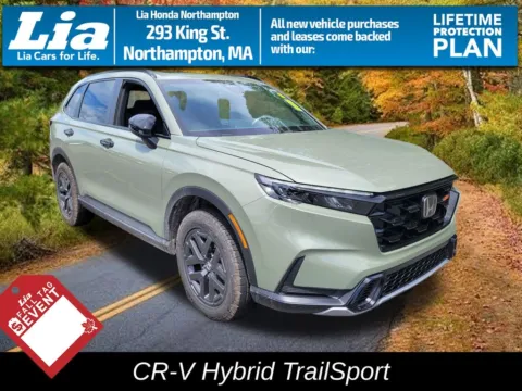 Green 2026 Honda CR-V Hybrid TrailSport for sale in Northampton, MA