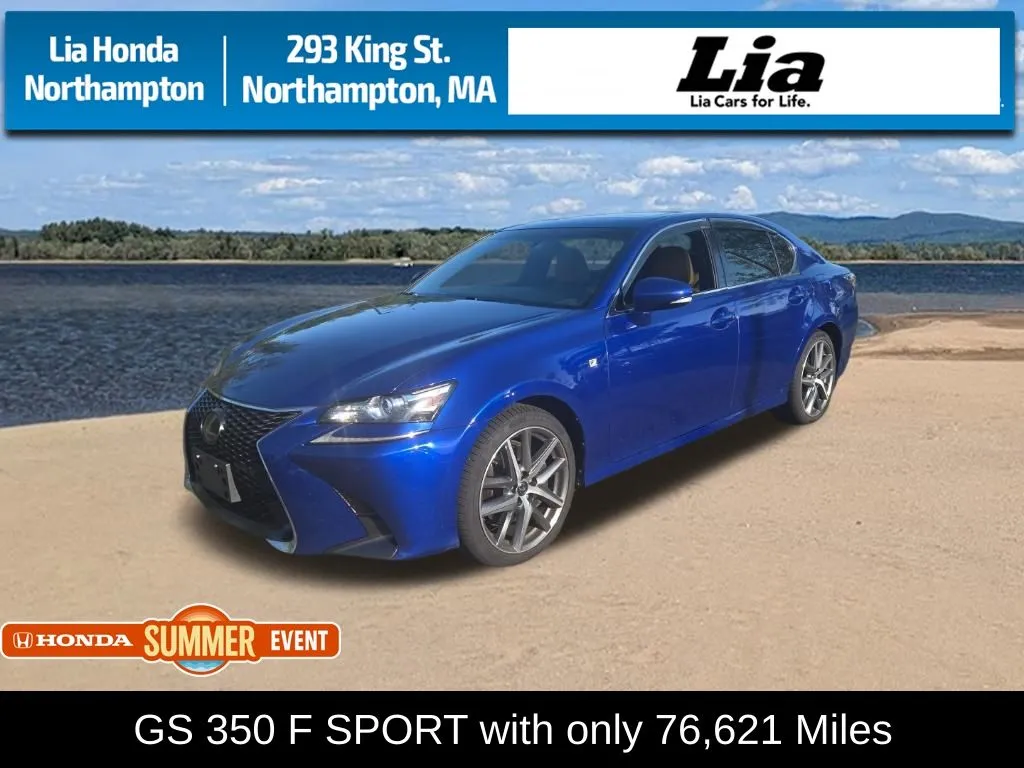 Blue 2018 Lexus GS 350 F Sport for sale in Northampton, MA
