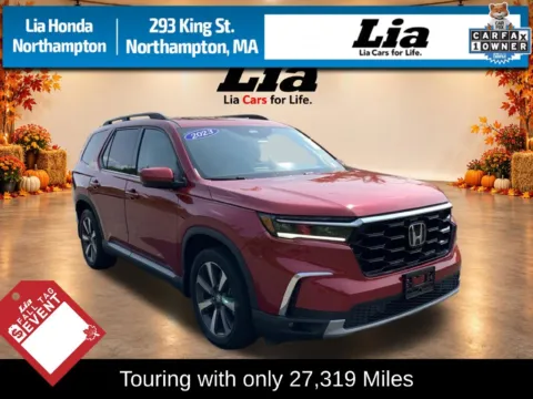 Red 2023 Honda Pilot Touring for sale in Northampton, MA