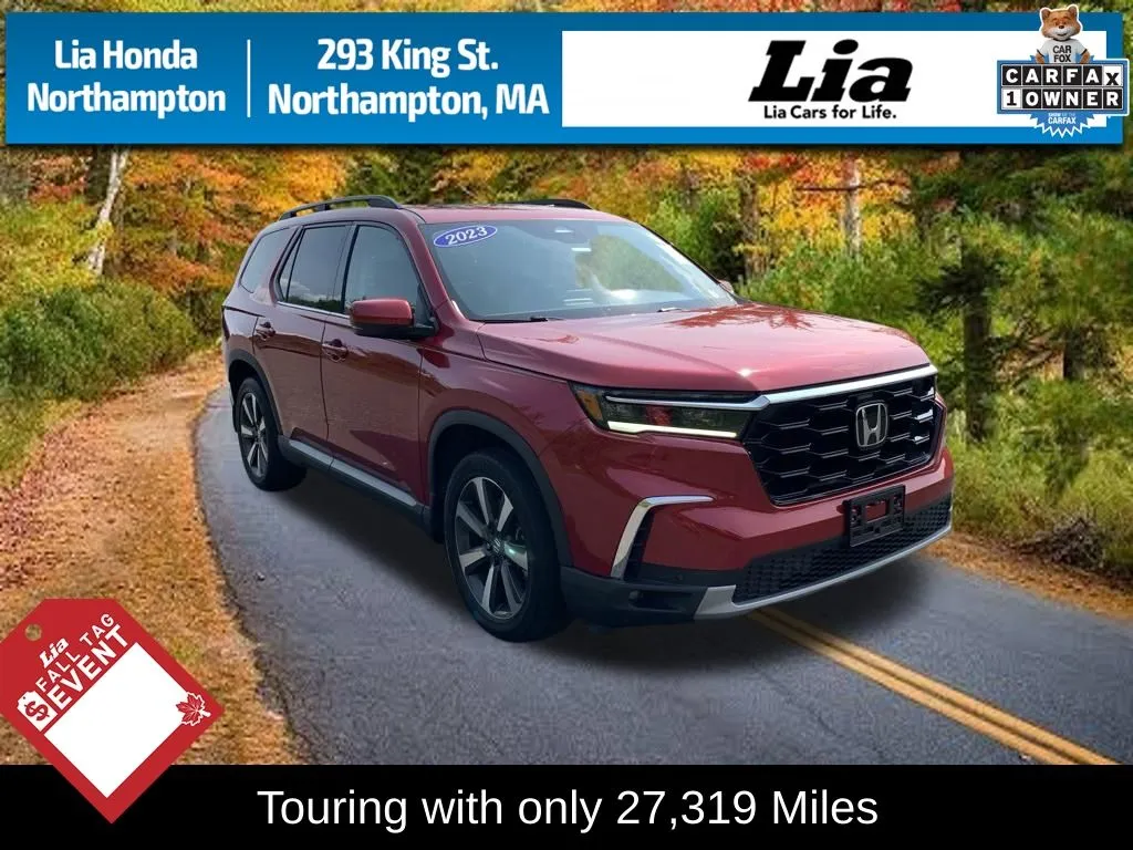 Red 2023 Honda Pilot Touring for sale in Northampton, MA