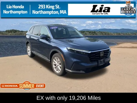 Blue 2024 Honda CR-V EX for sale in Northampton, MA
