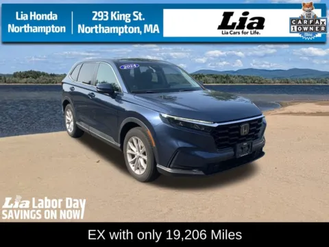 Blue 2024 Honda CR-V EX for sale in Northampton, MA