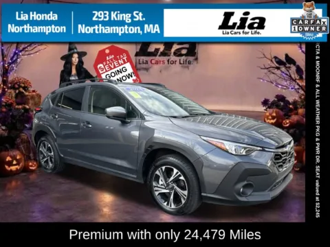 Gray 2024 Subaru Crosstrek Premium for sale in Northampton, MA