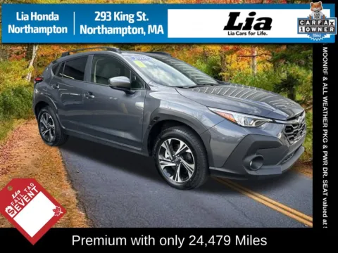 Gray 2024 Subaru Crosstrek Premium for sale in Northampton, MA