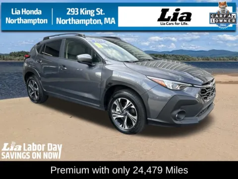 Gray 2024 Subaru Crosstrek Premium for sale in Northampton, MA
