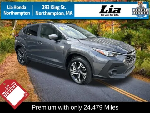 Gray 2024 Subaru Crosstrek Premium for sale in Northampton, MA
