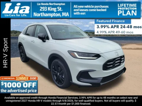 White 2027 Honda HR-V Sport for sale in Northampton, MA