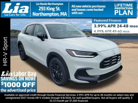 White 2027 Honda HR-V Sport for sale in Northampton, MA