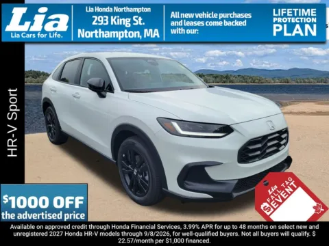 White 2027 Honda HR-V Sport for sale in Northampton, MA