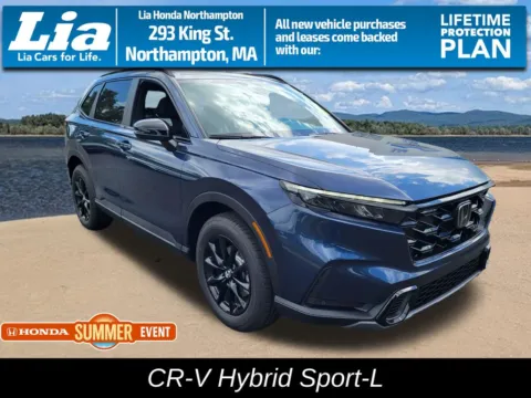 Blue 2026 Honda CR-V Hybrid Sport-L for sale in Northampton, MA