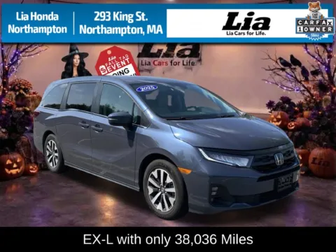 Black 2025 Honda Odyssey EX-L for sale in Northampton, MA